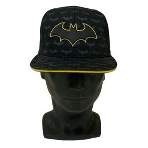 Batman 80th Anniversary Ball Cap Black Adjustable Outdoor Snapback Skater HatNEW